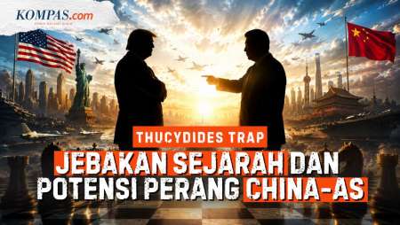 "Tuchydides Trap", Sinyal Xi Tekan Trump: China Mampu Dominasi AS Seperti Teori Jebakan Yunani?