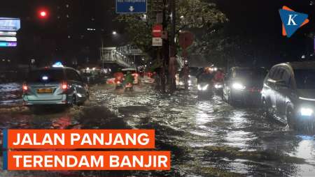 Jalan Panjang Sekitar Green Garden Banjir