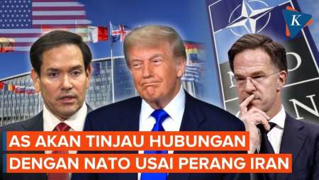 Tak Dibantu Perang Lawan Iran, AS Tinjau Ulang Hubungan dengan NATO