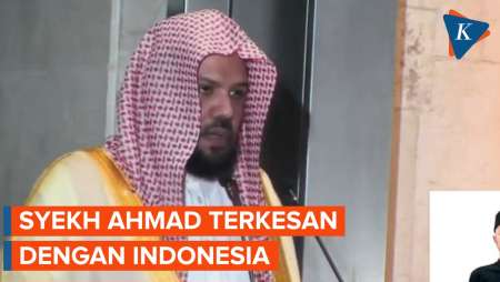 Imam Masjid Nabawi Syekh Ahmad Kagum dengan Masyarakat Indonesia 