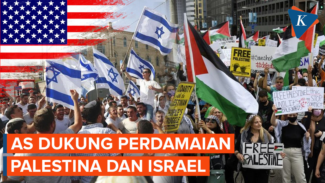 Amerika Serikat Dorong Perdamaian antara Palestina dan Israel