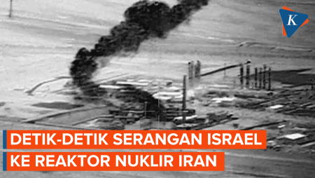 Militer Israel Merilis Video Serangan terhadap Reaktor Nuklir Arak di Iran