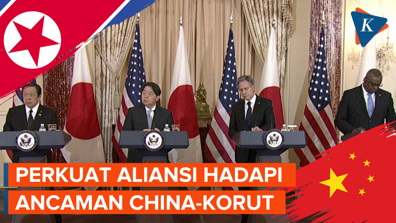 AS-Jepang Persiapkan diri Hadapi Ancaman Duo China-Korea Utara