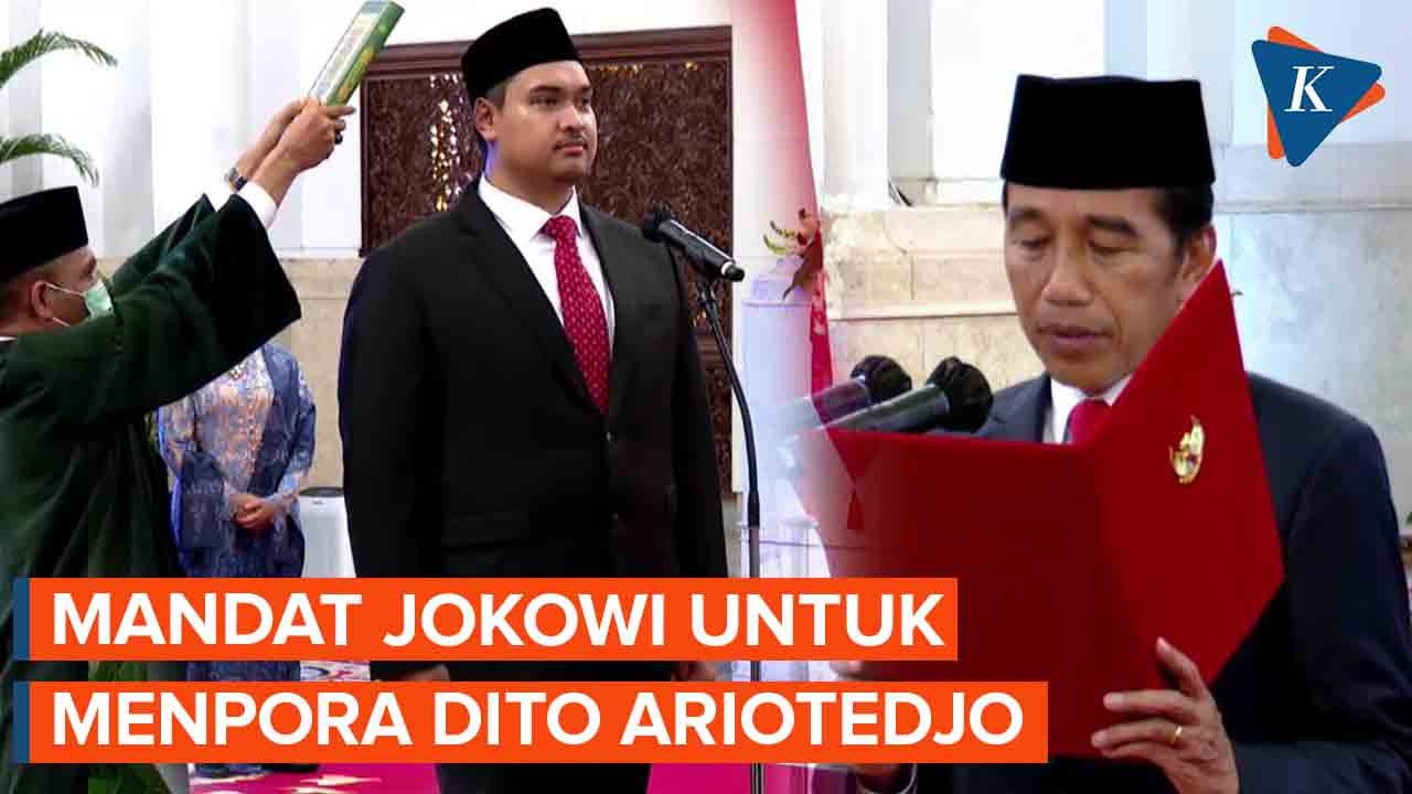PR Jokowi untuk Dito Ariotedjo