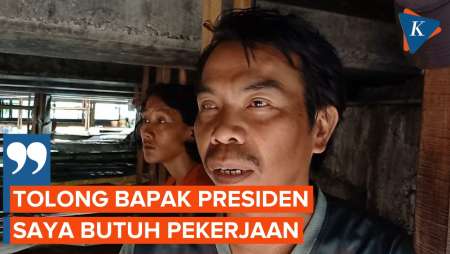 Punya Bayi tapi Istri Gangguan Jiwa, Pemulung Kolong Tol JORR Minta Kerja ke Presiden