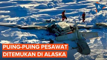 Pesawat Hilang di Alaska Ditemukan, 10 Penumpang Tewas