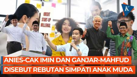 Golkar Sebut Anies-Cak Imin dan Ganjar-Mahfud Rebutan Simpati Anak Muda