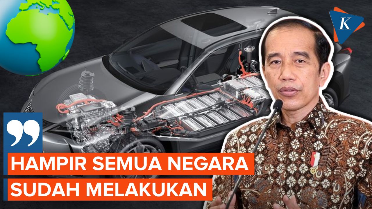 Jokowi Angkat Bicara soal Insentif Kendaraan Listrik