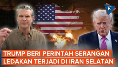 AS Serang Iran Lagi, Ledakan Mengguncang Bandar Abbas!