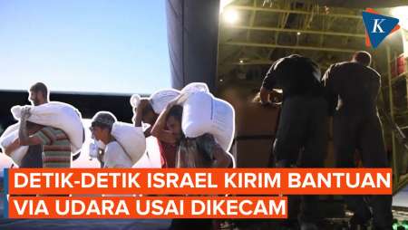 Dikecam Internasional, Israel Kirim Bantuan via Udara, Tunda Serangan ke Gaza