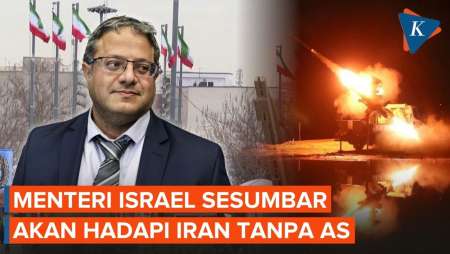Menteri Israel "Serang" AS, Sesumbar Mau Hadapi Iran Sendiri