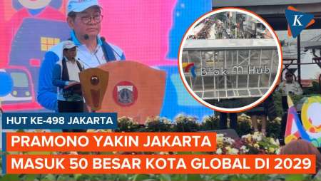 Ambisi Jadikan Jakarta Kota Global, Pramono Anung Resmikan Blok M HUB