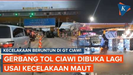 Gerbang Tol Ciawi Kembali Dibuka usai Kecelakaan Beruntun yang Tewaskan 8 Orang