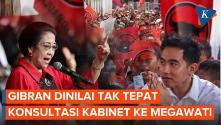 Bukan Koalisi, Gibran Dinilai Tak Tepat Konsultasi Kabinet ke Megawati dan PDI-P