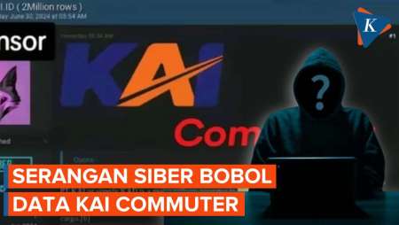 Serangan Siber Belum Usai! Kini Database KAI Commuter Dijual di Dark Web