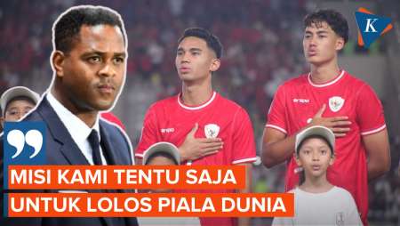 Kata-kata Pertama Patrick Kluivert Sebagai Pelatih Timnas Indonesia