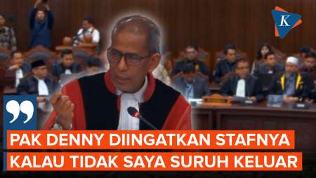 Momen Hakim MK Saldi Isra Ingatkan Kubu Deny Indrayana Di Sidang Ijazah Gibran