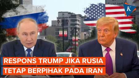 Respons Trump jika Putin Tetap Gandeng Iran, Sanksi Ekonomi AS Mengintai