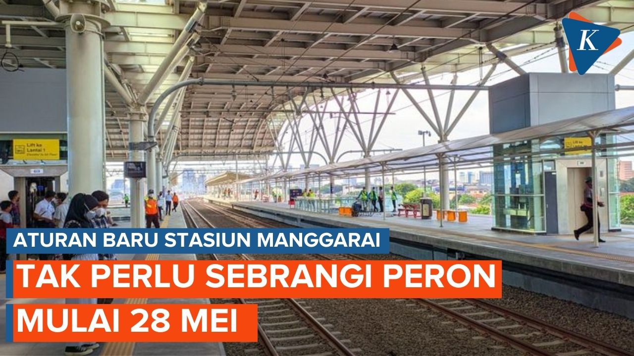 KRL Bogor-Jakarta Kota Hanya Dilayani di Jalur Layang Stasiun Manggarai Mulai Besok