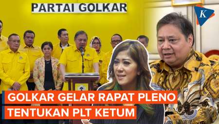 Golkar Gelar Rapat Pleno Hari Ini, Tetapkan Plt Pengganti Airlangga Hartarto