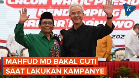 Tak Mundur dari Menko Polhukam, Mahfud MD Pilih Ambil Cuti Saat Kampanye