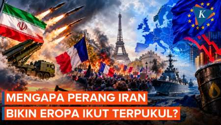 Perang AS-Israel Vs Iran Bikin Eropa “Chaos”, Harga Energi Melonjak!