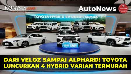 Toyota Luncurkan 4 Hybrid Varian Termurah: Veloz Sampai Alphard