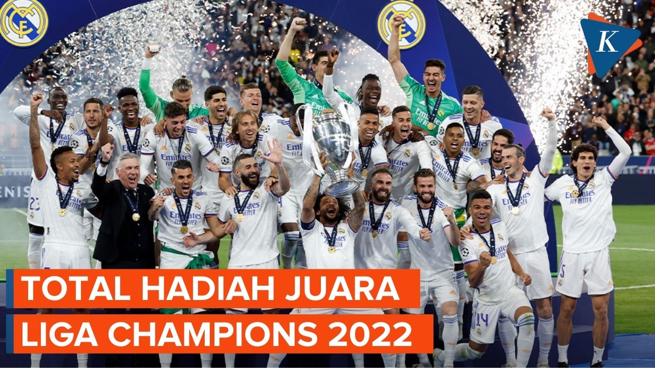 Real Madrid Juara Liga Champions 2021-2022 Usai Kalahkan Liverpool