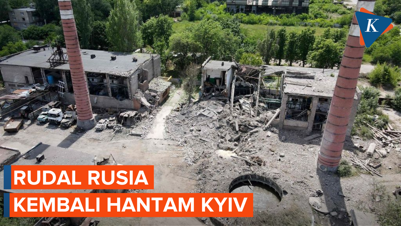 Serangan Rudal Rusia ke Kyiv Tewaskan 1 Orang