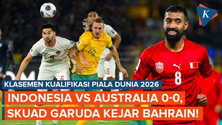 Klasemen Kualifikasi Piala Dunia 2026: Timnas Indonesia Posisi 4, Kejar Bahrain!