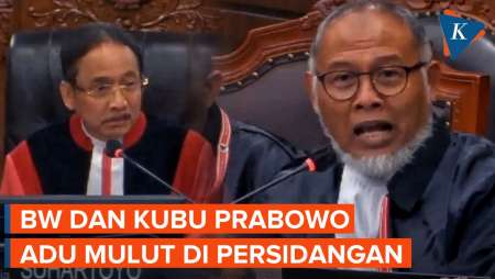 Momen Bambang Widjojanto Adu Mulut dengan Kubu Prabowo, Sempat Disuruh Keluar oleh Hakim