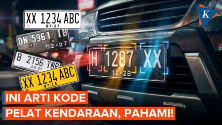 Rahasia di Balik Kode Huruf, Angka & Warna Pelat Nomor Kendaraan