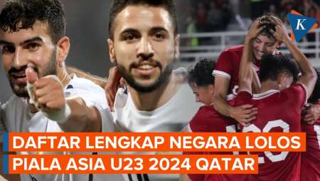 Daftar Negara yang Lolos ke Piala Asia U23 2024, Indonesia Juara Grup, Malaysia Runner-up Terbaik