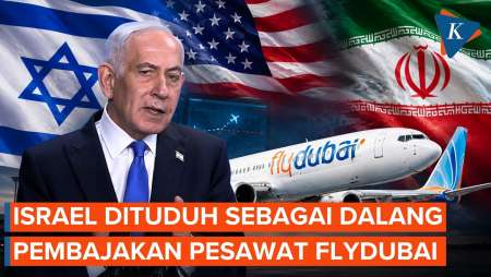 Netanyahu Dituduh Dalang Pembajakan Pesawat Flydubai Agar AS Gempur Iran Lagi