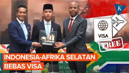 Gibran Umumkan Indonesia-Afrika Selatan Bebas Visa