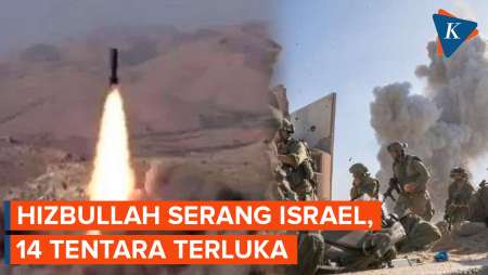 Hizbullah Luncurkan Rudal dan Drone ke Pangkalan Militer Israel