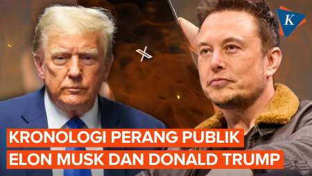 Kronologi Perang Trump Vs Elon Musk di Media Sosial Menit ke Menit