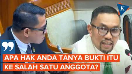 Momen Debat Anggota DPR Arteria Dahlan dan Ahmad Sahroni soal Netralitas Polri di Pemilu 2024