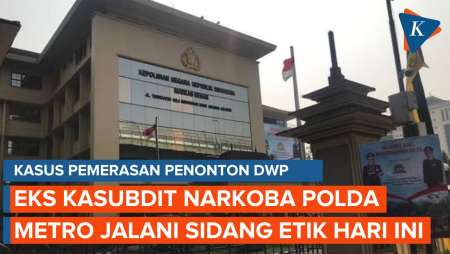 Eks Kasubdit Narkoba Polda Metro Jaya Jalani Sidang Etik Hari Ini Terkait Pemerasan Penonton DWP