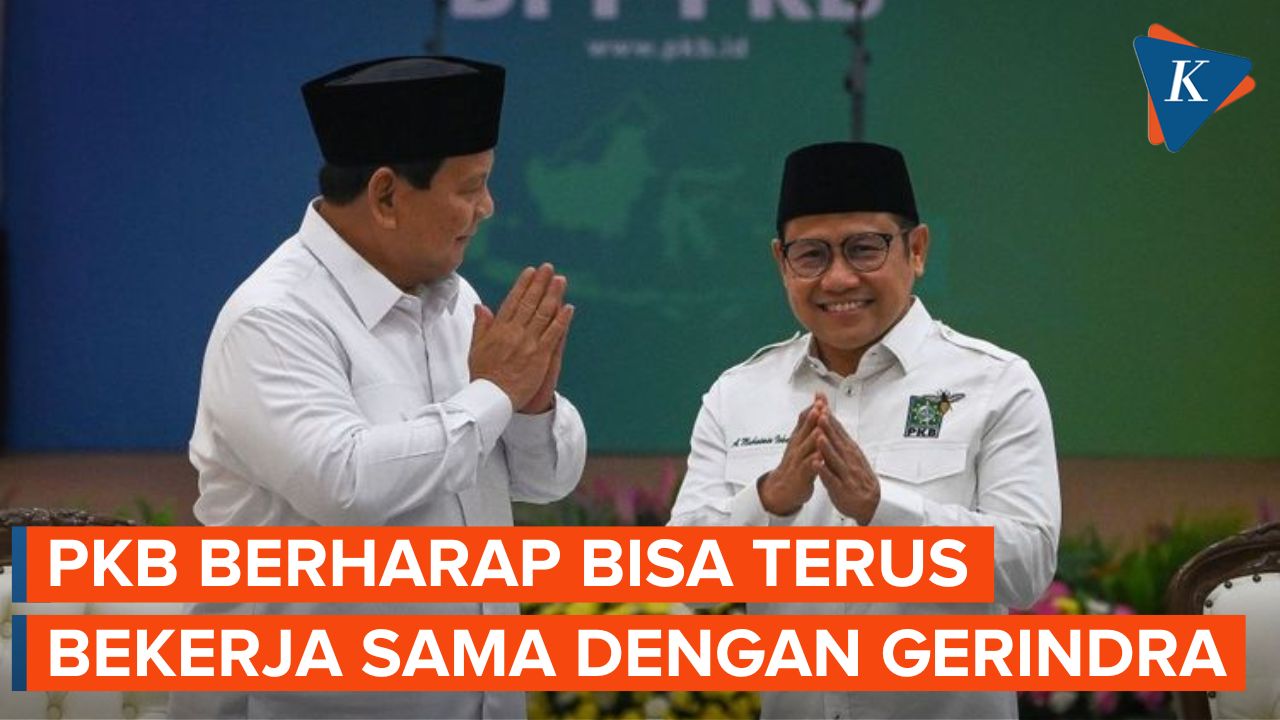 Cak Imin Harap PKB Bisa Terus Bekerja Sama dengan Gerindra di Pemerintahan Selanjutnya