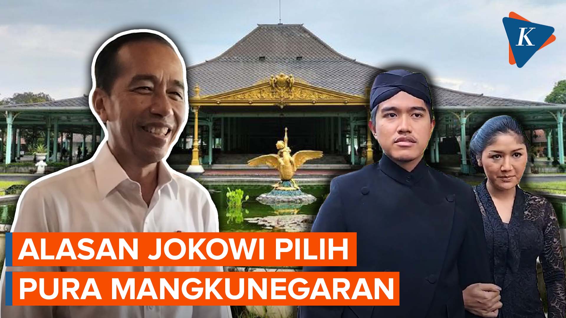 Jokowi Ungkap Alasan Pernikahan Kaesang-Erina Digelar di Pura Mangkunegaran
