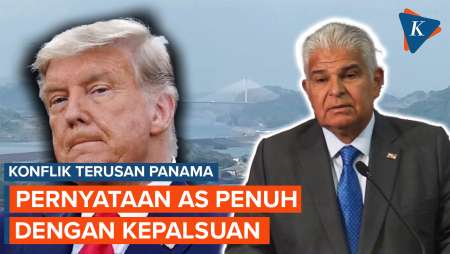 Presiden Panama Minta AS Setop Sebar Kebohongan soal Terusan Panama