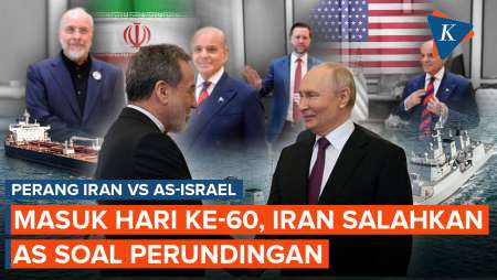 Perang Hari Ke-60: Iran Salahkan AS Atas Buntunya Perundingan, Sinyal Trump Dukung Rencana Teheran