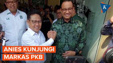 Anies Baswedan Kunjungi Markas PKB, Gelar Rapat Pemenangan