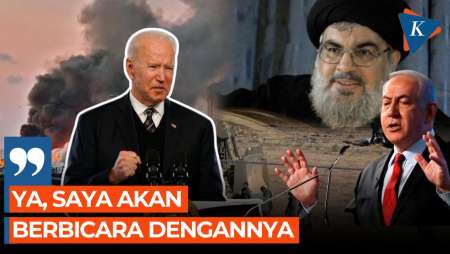 Biden Akan Ajak Bicara Netanyahu Terkait Tewasnya Hassan Nasrallah