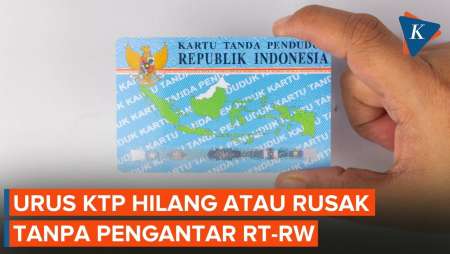 Cara Urus KTP Hilang Atau Rusak, Tanpa Pengantar Dan Tanpa Biaya!