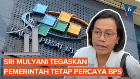 Respons Sri Mulyani soal Data Pertumbuhan Ekonomi BPS yang Disinyalir Ada Kejanggalan