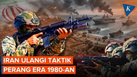 Iran Hidupkan Lagi Skenario Perang 1980-an Untuk Hadapi Invasi Darat AS