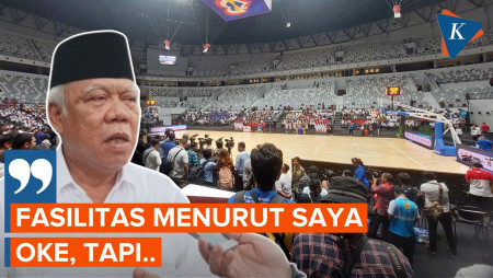 Jokowi Resmikan Indonesia Arena, Basuki Sebut Masih Ada Kekurangan