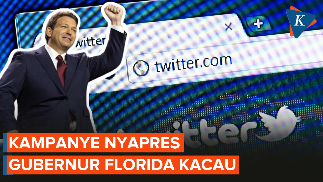 Gubernur Florida Ron Desantis Maju Capres AS 2024: Buat Twitter Bermasalah dan Tantang Joe Biden